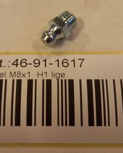 Lubricating nipple M8x1.0 H 1 straight